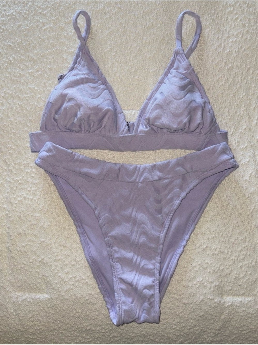 Purple bikini set